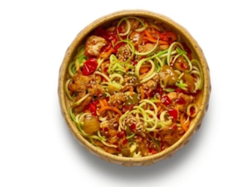 Sweet Chili Chicken with Noodles