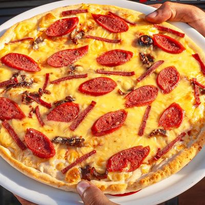 Hot Dog Pizza small