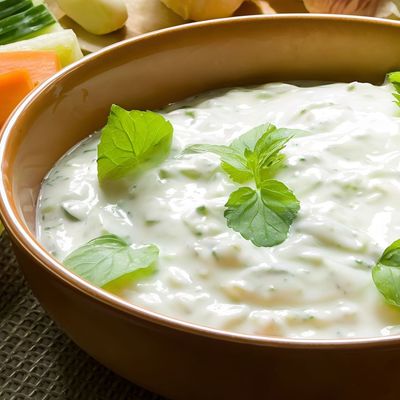 Cucumber With Milk Salad