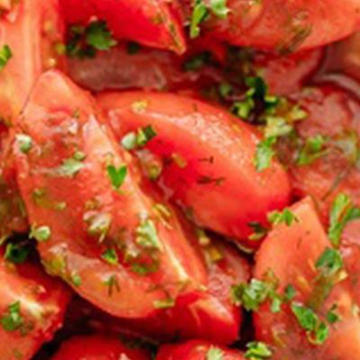 طبق طماطم