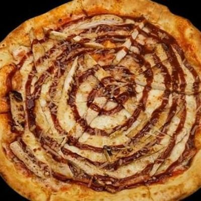 Chicken BBQ Pizza VE Fasting