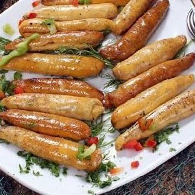 بطارخ محلية مشوية بالزبدة