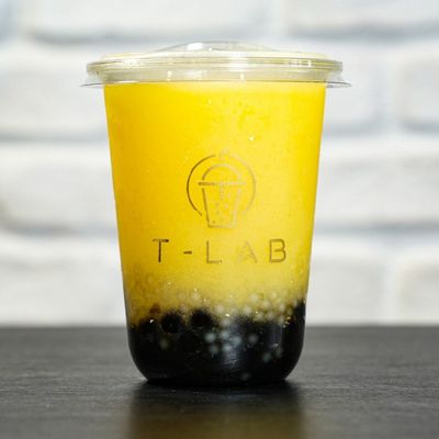 pineapple jasmine tea Boba