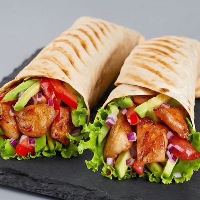 Crispy Chicken Roll Meal
