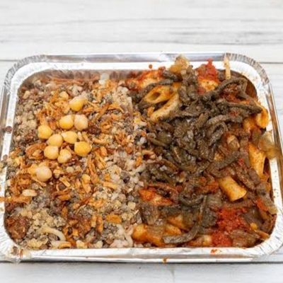 طاجن كبدة بالكشري