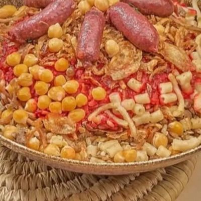 كشري بالسجق