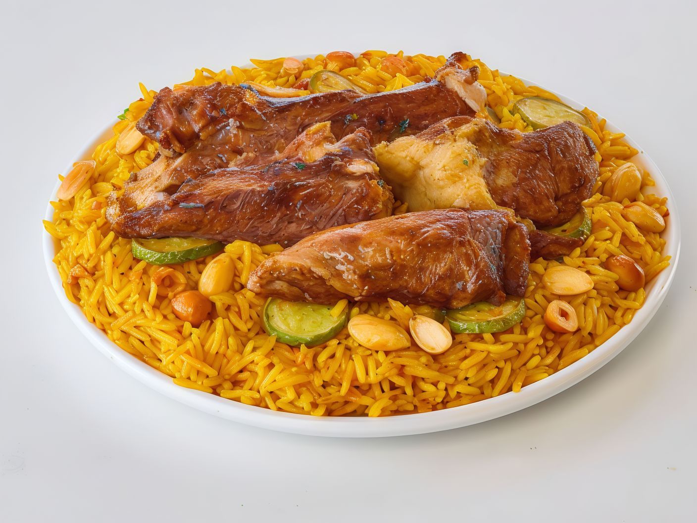 Kabsa Dish With Veal