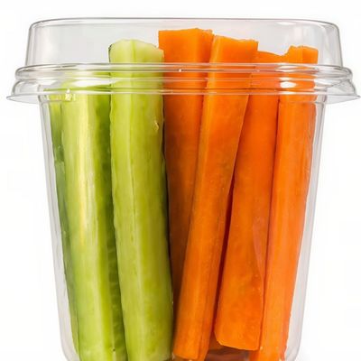 Carrot and Cucumber Slice Salad