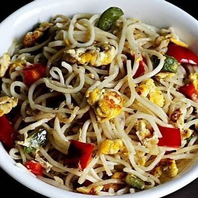 Fried Noodles With Egg