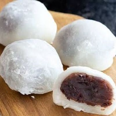 Mochi Cake Sweet Red Bean