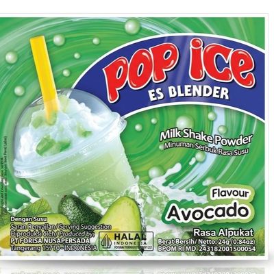 Bob Ice Powder Avocado for made Drinks