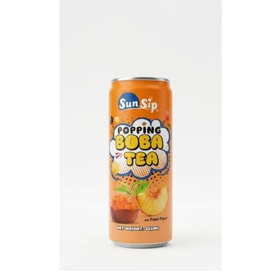 Peach Flavored popping Boba