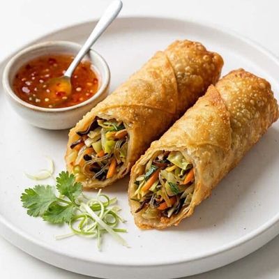 Fresh Vegetable Spring Rolls