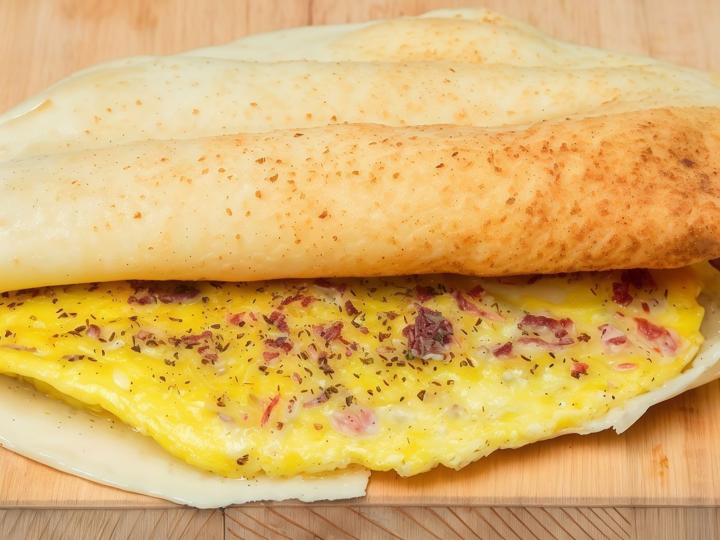 Pastrami eggs