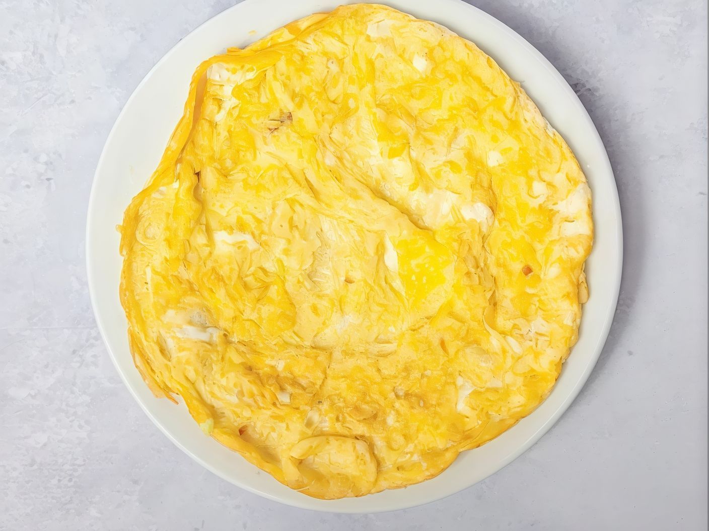Omlet Mix Cheese Dish