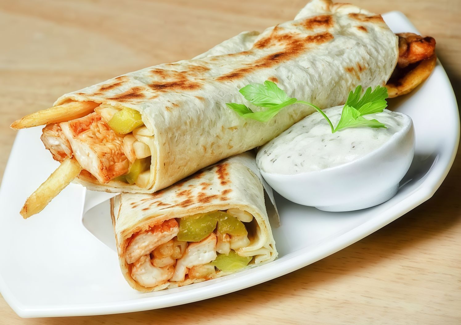 Batata and Cheese sandwich
