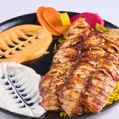 Shawerma Chicken fatteh