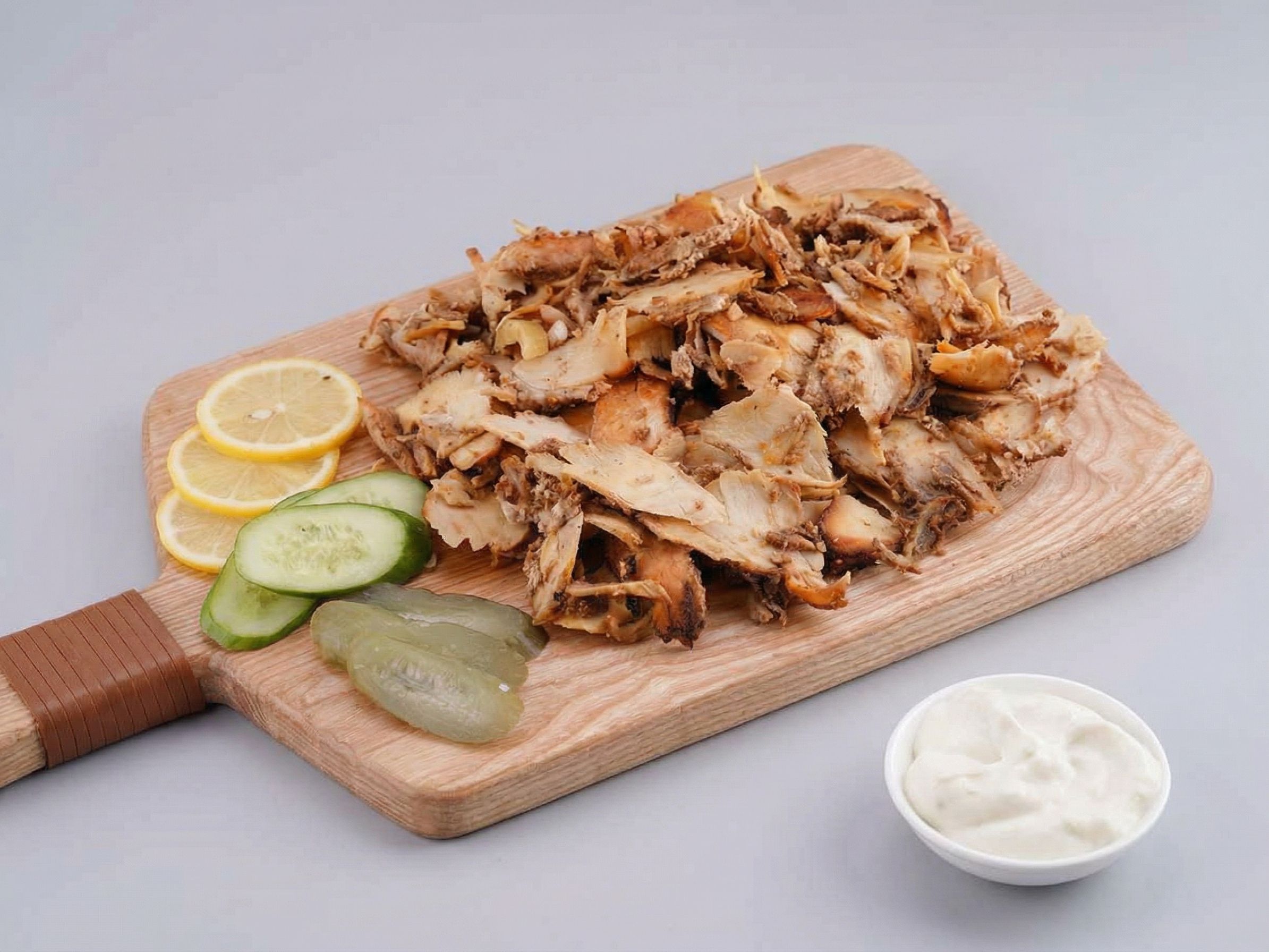 Quarter kilo of chicken shawarma