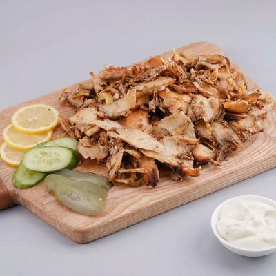 Quarter kilo of chicken shawarma