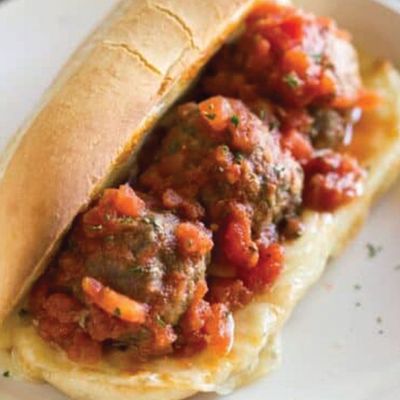 Italian Meat Balls Sandwich