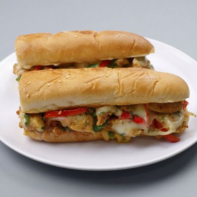 Chicken Fajitas Sandwich
