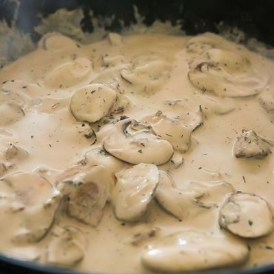 Beef Stroganoff a la Creme