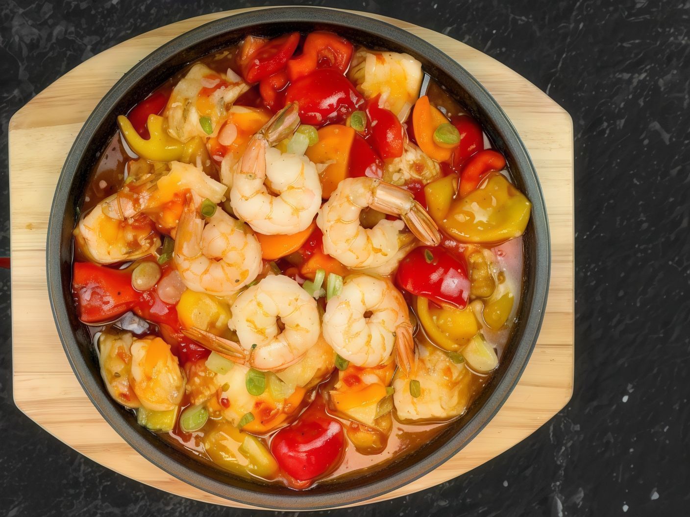 Sweet Chilli Chicken & Shrimp