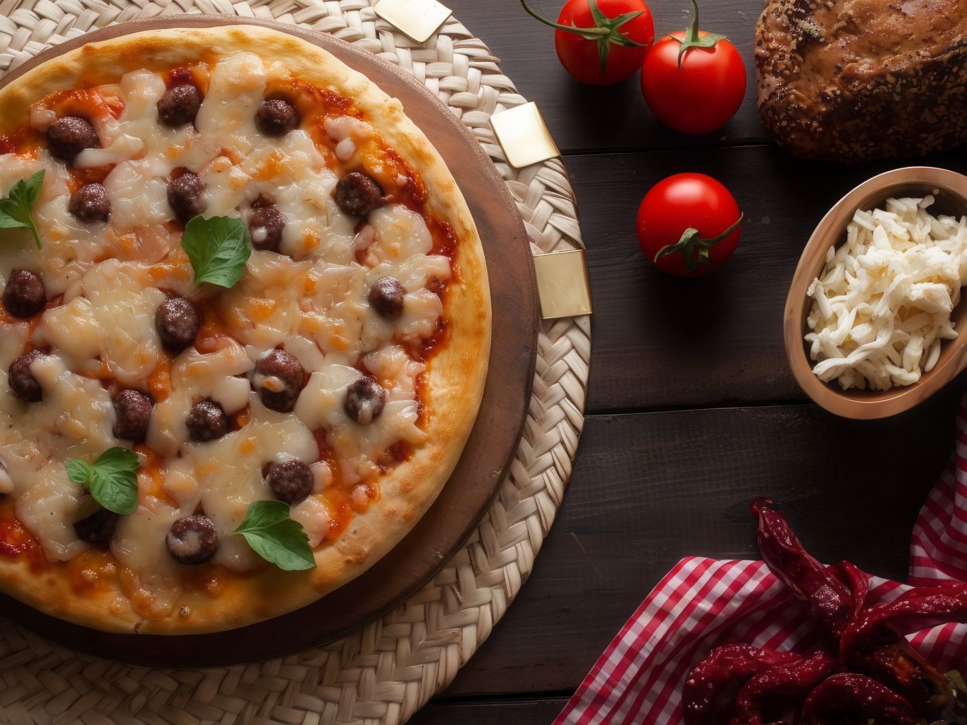Sausage Pizza