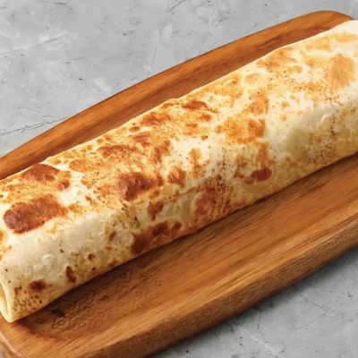Potato with mozzarella sandwich