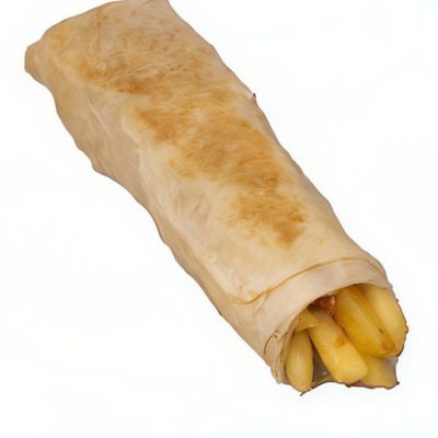 Potato with egg sandwich