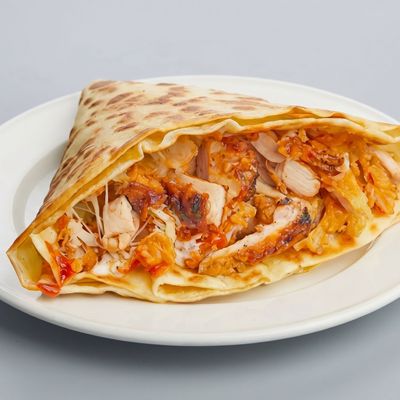 Mix chicken crepe
