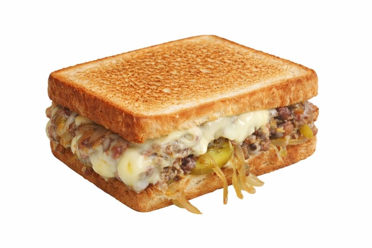 Toasted cheesy sausage