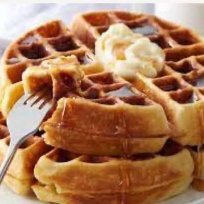 Waffles chocolate and White chocolate