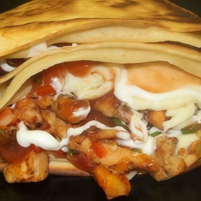 Shish Tawook crepe