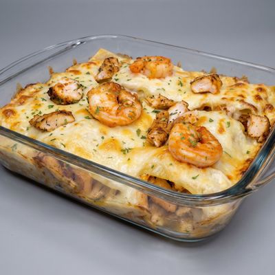 Shrimp lasagna