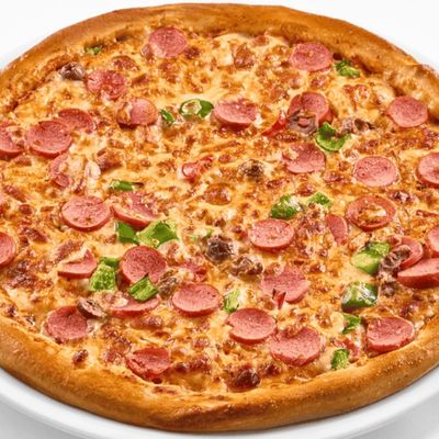 Italian Hot Dog Pizza