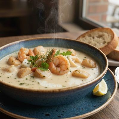 Creamy Seafood Soup