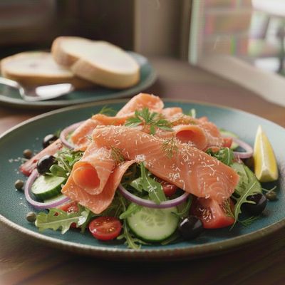 Smoked Salmon Salad
