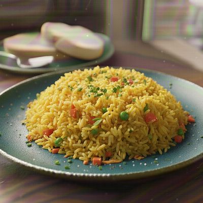 Vegetables With Fried Rice