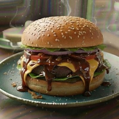 BBQ Cheese Burger
