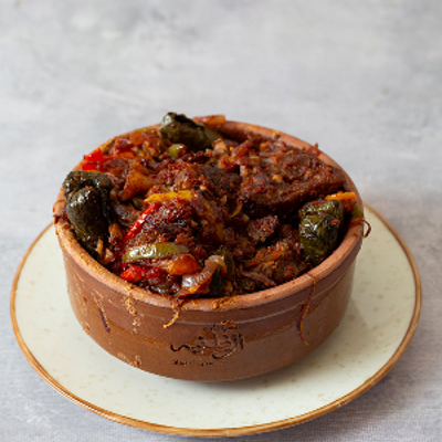 Oxtail grape leaves