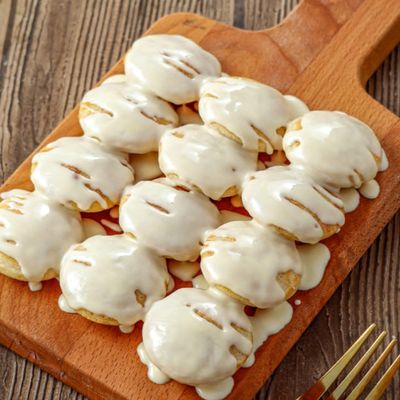 Mini Pancakes White Chocolate