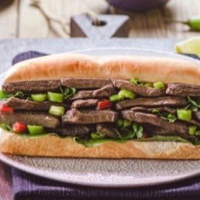 Alexandrian Liver Sandwich