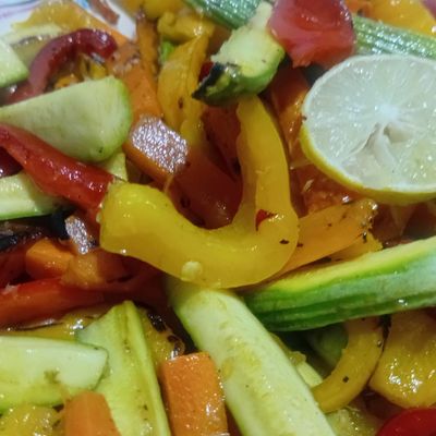 grilled Vegetable Sauté Dish