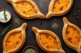 Cheddar cheese manqousha