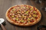Burger Pieces Pizza
