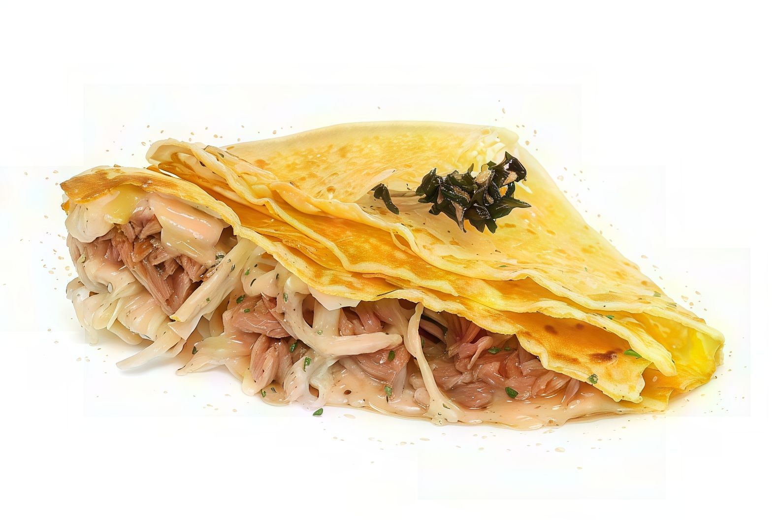 Tuna Pieces Crepe