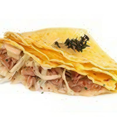 Fasting Crepe Tuna Pieces