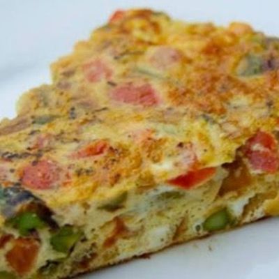 Half French Omelette Disc