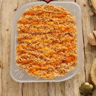أرز بالحليب مع كنافة